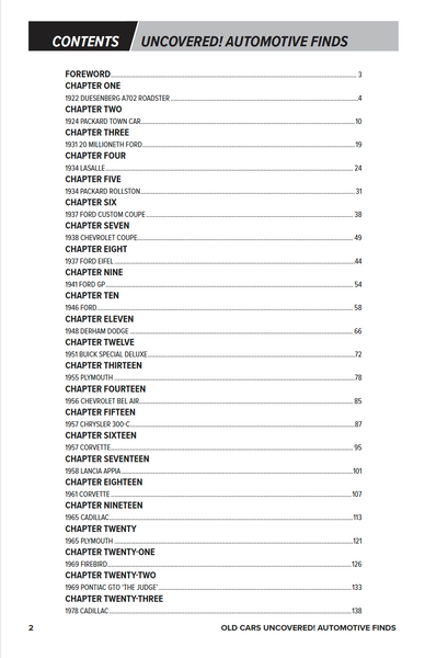 Uncovered!: Tales of Automotive Barn Finds"