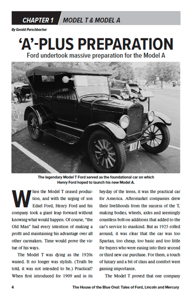 The House of the Blue Oval: Tales of Ford, Lincoln and Mercury