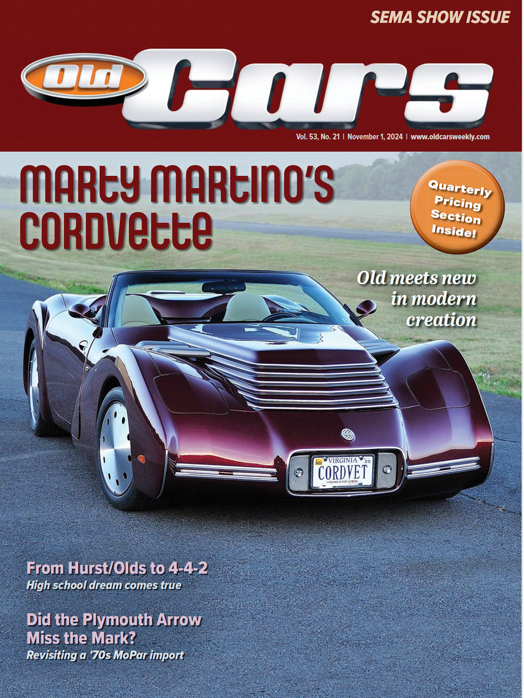 2024 Old Cars Digital Issue No. 21 November 1