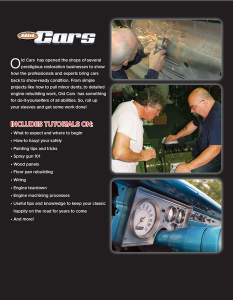 Old Cars Restore It! e-Book